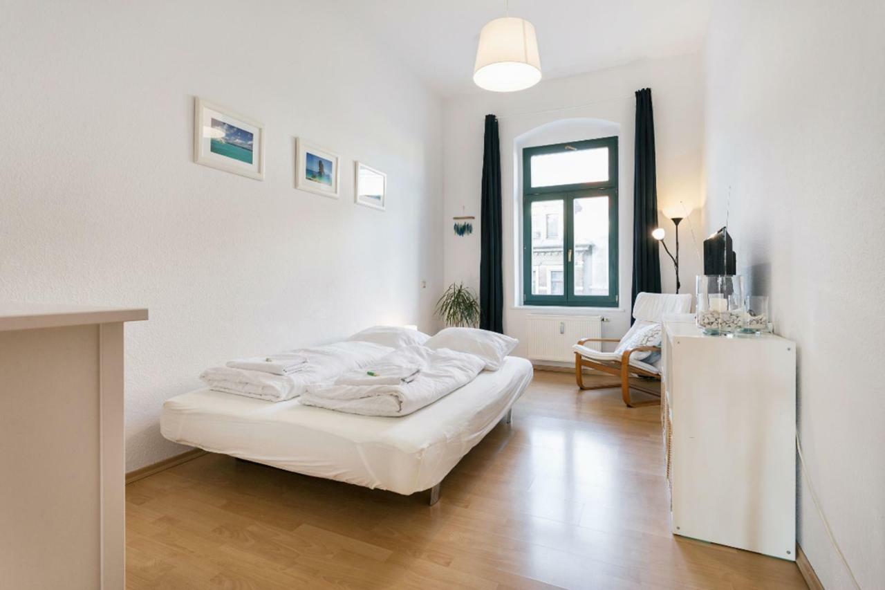 Ruhiges Apartment Am Rande Des Szeneviertels ドレスデン エクステリア 写真