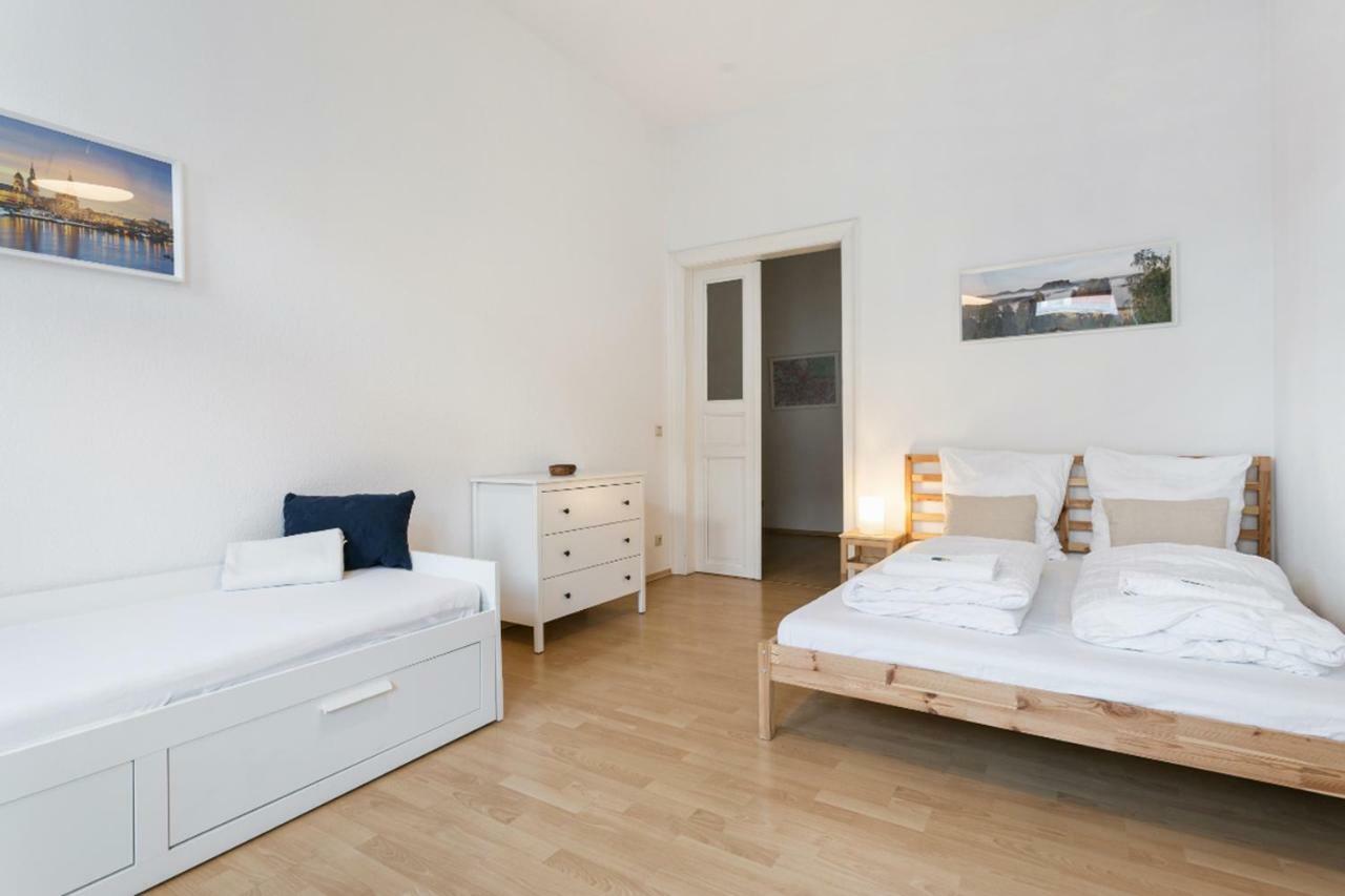 Ruhiges Apartment Am Rande Des Szeneviertels ドレスデン エクステリア 写真