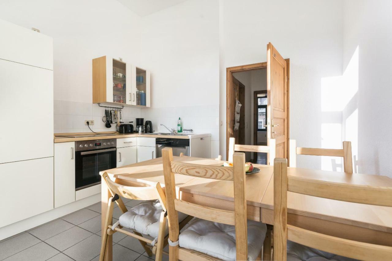 Ruhiges Apartment Am Rande Des Szeneviertels ドレスデン エクステリア 写真